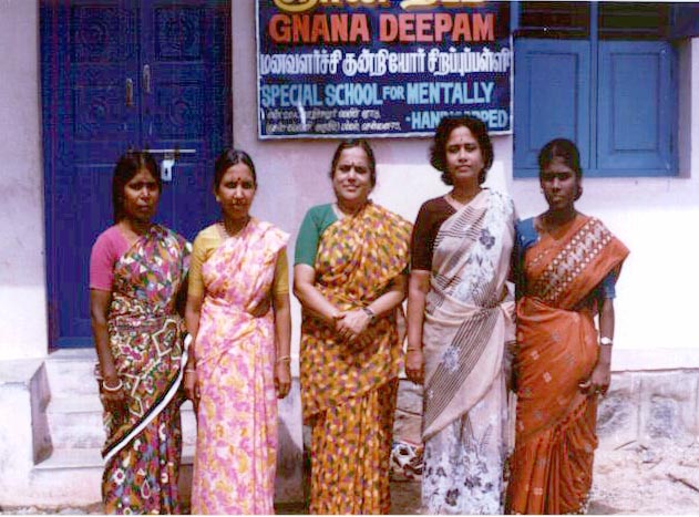 The Gnana Deepam staff
